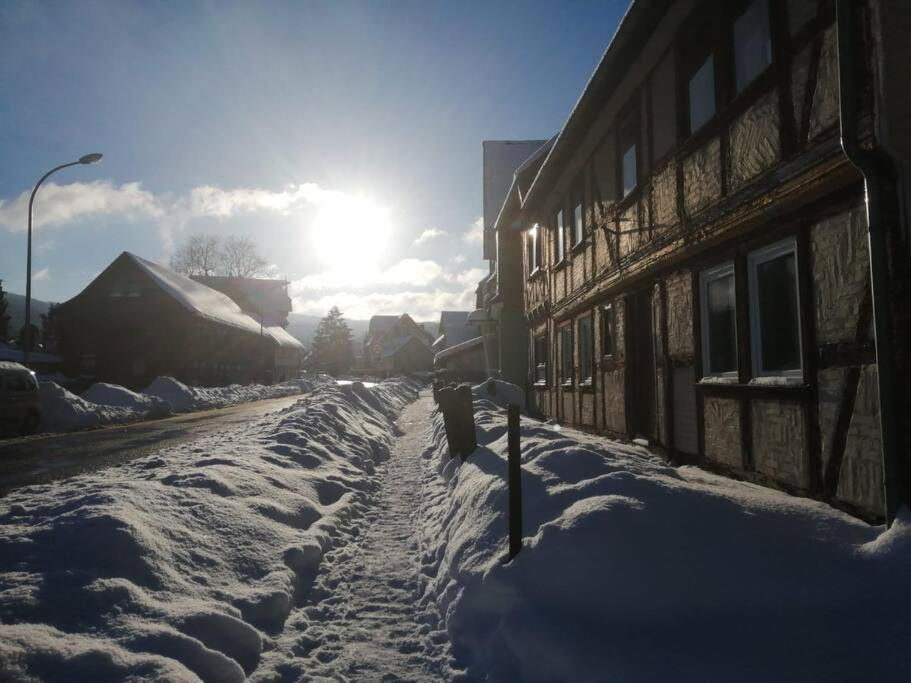 Guenstige, Schoene Ferienwohnung Im Wanderparadies Wernigerode Bagian luar foto